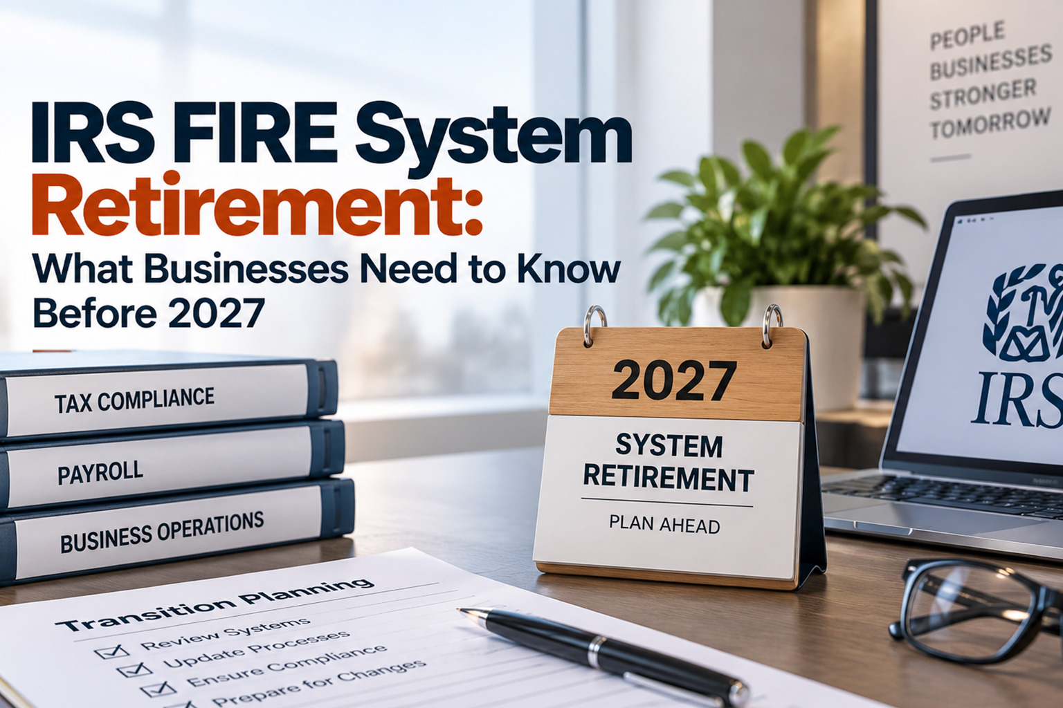 The IRS FIRE System Is Retiring: What Every Business Needs to Do Before 2027